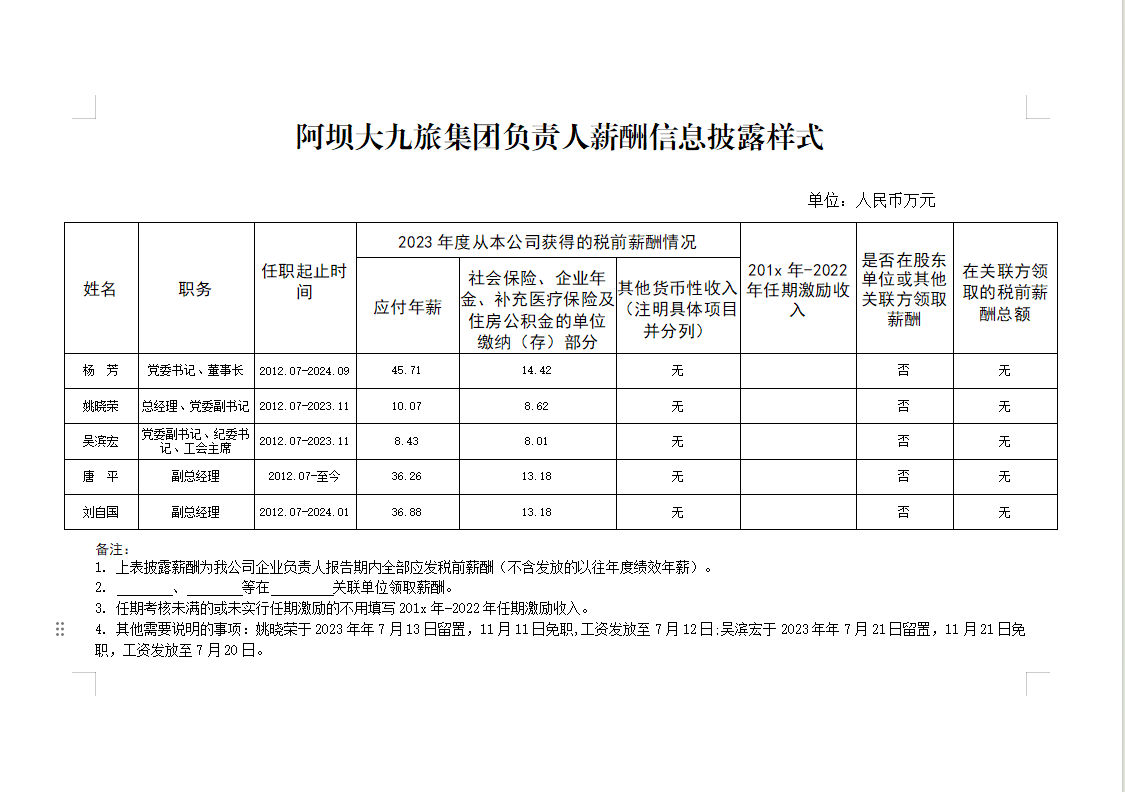 阿坝大九旅集团负责人薪酬信息披露样式.png